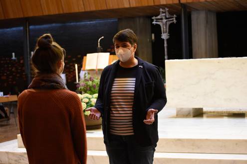 Quelle: BDKJ Freiburg Eindrücke vom Segensgottesdienst für Liebende am 10. Mai 2021